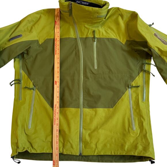 Vintage Arc'teryx Sidewinder Men's Size XL Sv Goretex XCR Jacket Green Recco - Picture 9 of 16